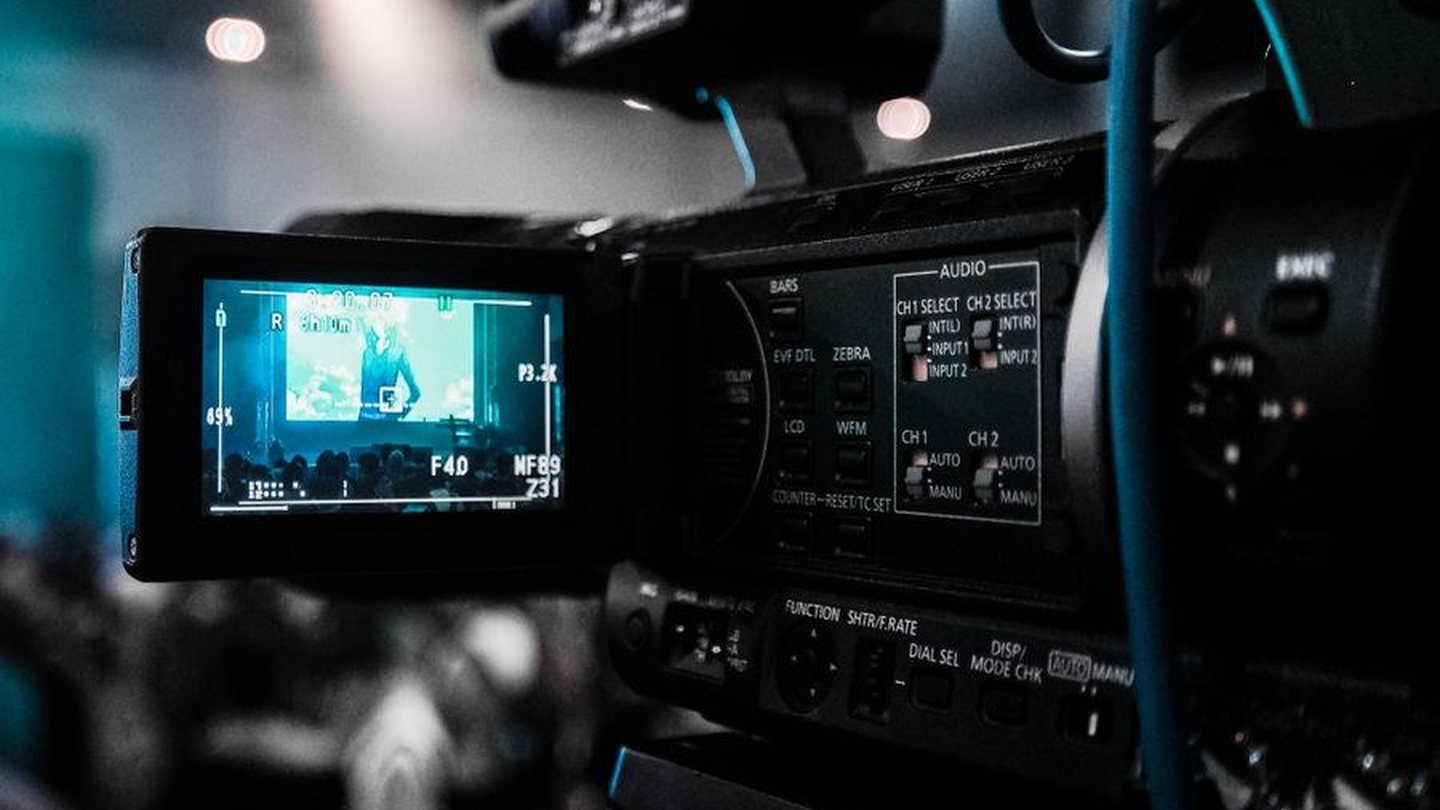 Videoproductie tijdens een opnamedag